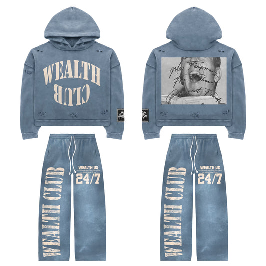 Wealth Club Sets Powder blue